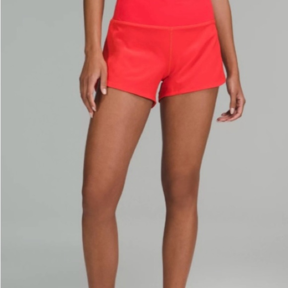 Lululemon Women's Coral Athletic Shorts